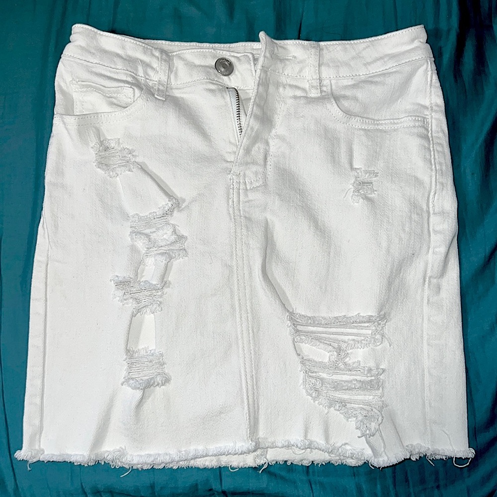White skirt